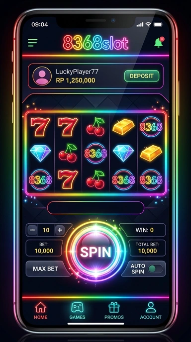 8368slot — cuplikan layar ringkas